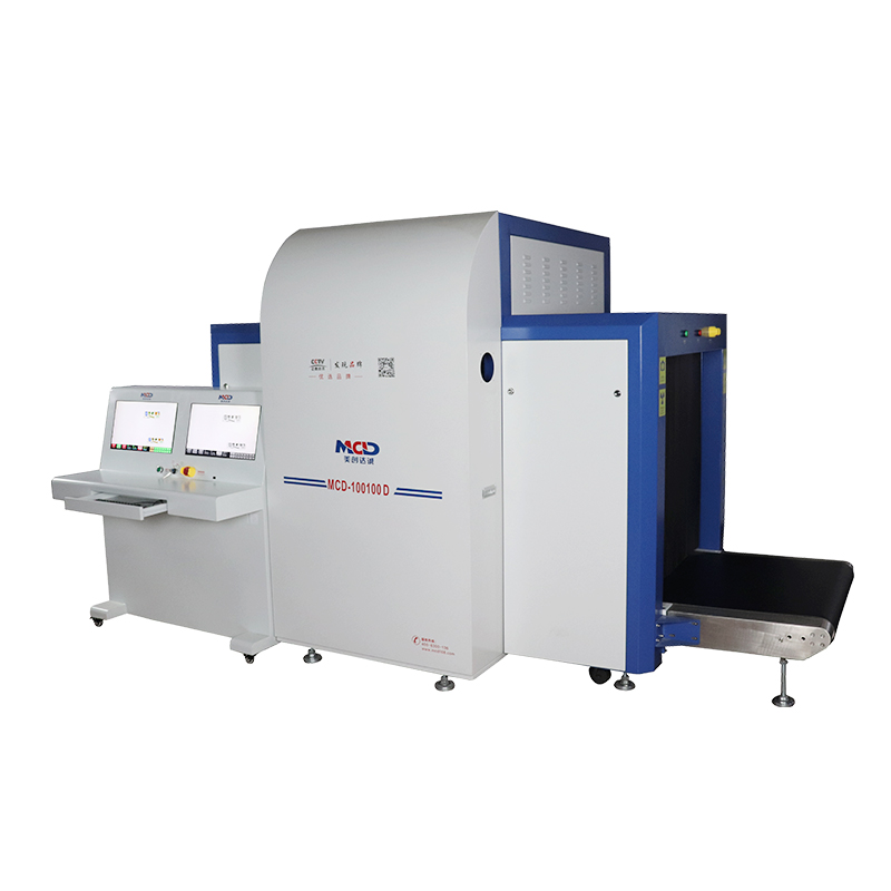 Dual MCD-100100D View X-ray Baggage Scanner for Transportation System 